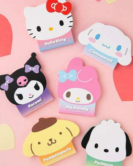 Sanrio Character Shaped Note Pad - 50 Cute Reminder Notes for Everyday Use