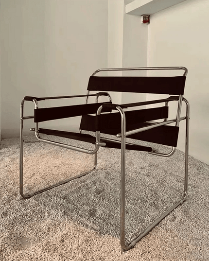 Chic Mid-Century Modern Leather Lounge Chair for Stylish Office and Home Comfort