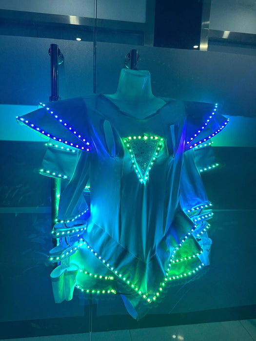 Women Nightclub Rhinestone Jumpsuit Costume