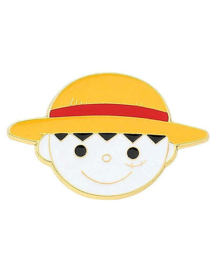 Anime Lover's One Piece Character Enamel Pins Collection - Stylish Jewelry Set for Fans