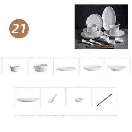 Handmade Artisan Ceramic Dining Set