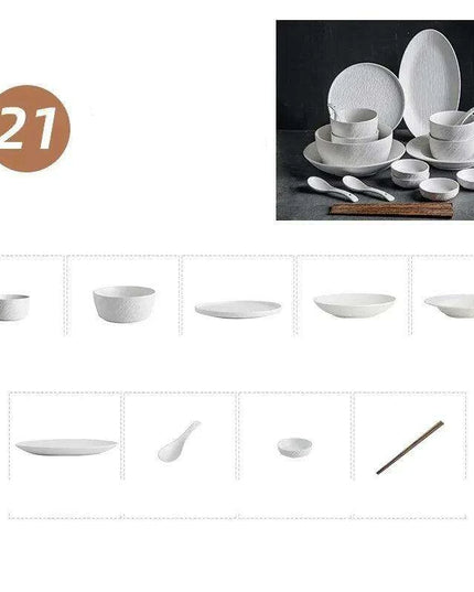 Handmade Artisan Ceramic Dining Set