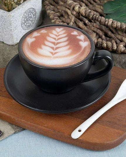 Realistic Decorative Cappuccino Cup for Elegant Home and Event Displays