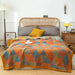 Dreamy Cotton Jacquard Blanket Set - Perfect All-Season Comfort and Style