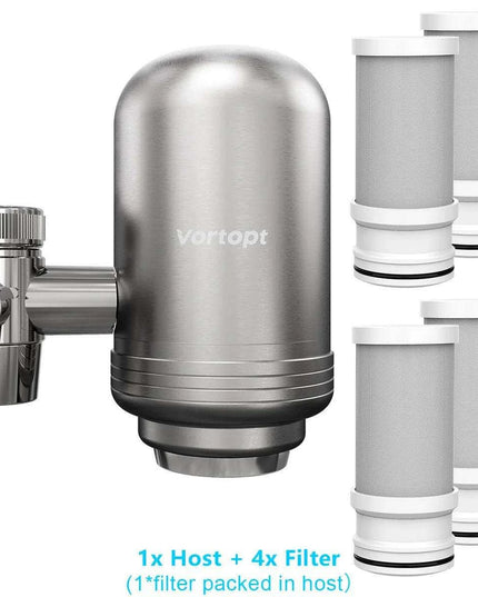 RapidFlow Pro Stainless Steel Water Purification System with Enhanced Filtration Technology