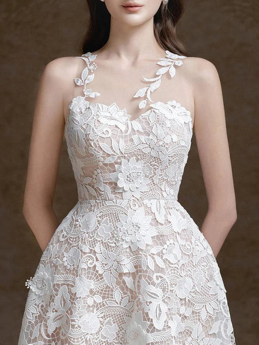 Summer Elegant Floral Lace Evening Dress - A Timeless Statement of Style