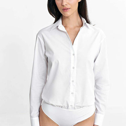 Shapewear Body Model 202474 White Shirt Material Breathable - Très Elite