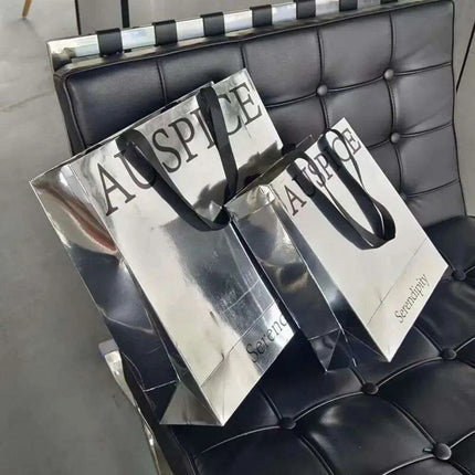 Shimmering Logo Gift Bags - Set of 500 for Elegant Presenting