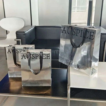 Shimmering Logo Gift Bags - Set of 500 for Elegant Presenting - Très Elite