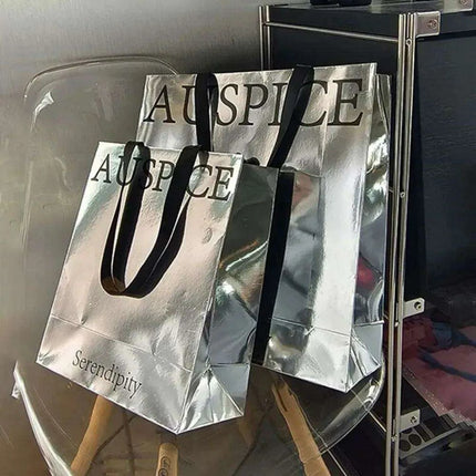 Shimmering Logo Gift Bags - Set of 500 for Elegant Presenting - Très Elite