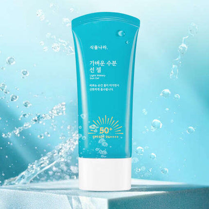 Shingmulnara Light Watery Sun Gel SPF50+ PA++++ 60ml+60ml - Très Elite