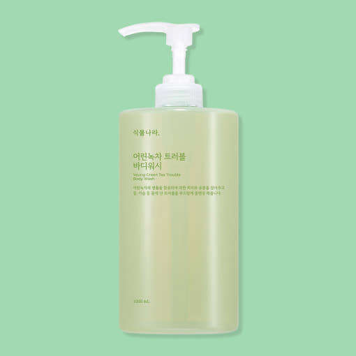 Shingmulnara Young Green Tea Trouble Body Wash 1000ml - Très Elite