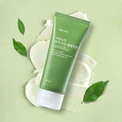 Shingmulnara Young Green Tea Tube Cleansing Balm 100ml - Très Elite