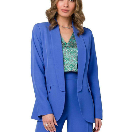 Shiny Lapel Pocket Blazer - Versatile Jacket Stylove - Très Elite