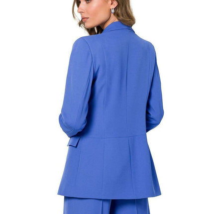 Shiny Lapel Pocket Blazer - Versatile Jacket Stylove - Très Elite
