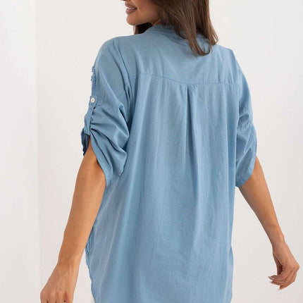 Shirt Model 198931 Elegant Casual Cotton Shirt For Women - Très Elite