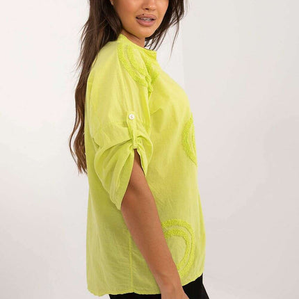 Shirt Model 198931 Elegant Casual Cotton Shirt For Women - Très Elite