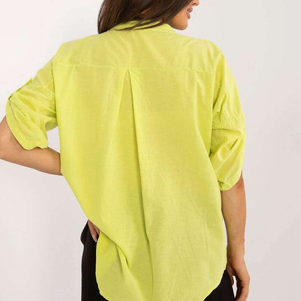 Shirt Model 198931 Elegant Casual Cotton Shirt For Women - Très Elite