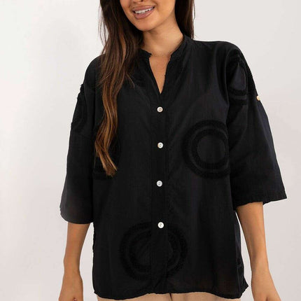 Shirt Model 198931 Elegant Casual Cotton Shirt For Women - Très Elite