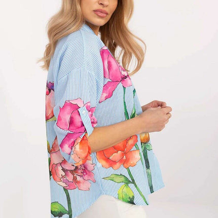 Shirt Model 209677 Breathable Linen Blend Shirt For Women - Très Elite