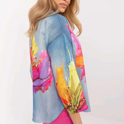 Shirt Model 209677 Breathable Linen Blend Shirt For Women - Très Elite