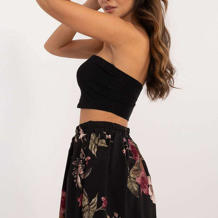 Short Skirt Model 201764 Bomber Inspired Cut Warm Brown - Très Elite