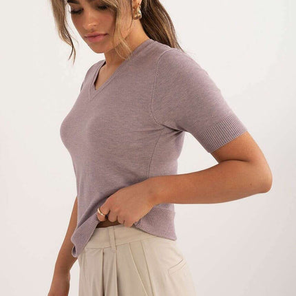 Short sleeve sweater model 199182 - Très Elite