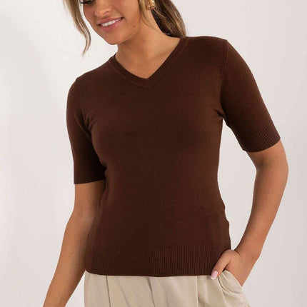 Short sleeve sweater model 199182 - Très Elite