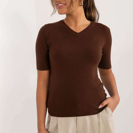 Short sleeve sweater model 199182 - Très Elite