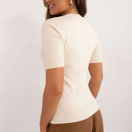 Short sleeve sweater model 199182 - Très Elite