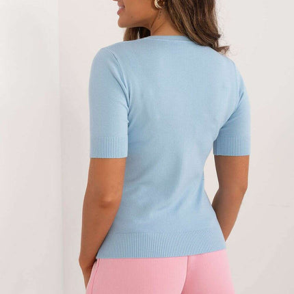 Short sleeve sweater model 199182 - Très Elite