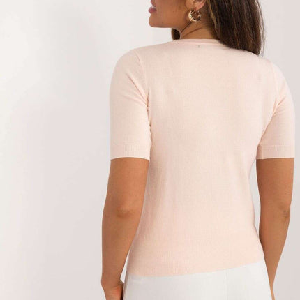 Short sleeve sweater model 199191 - Très Elite