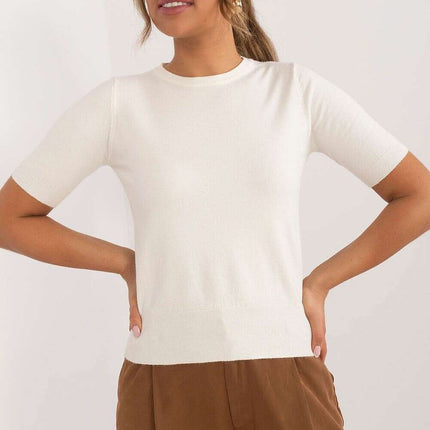 Short sleeve sweater model 199191 - Très Elite