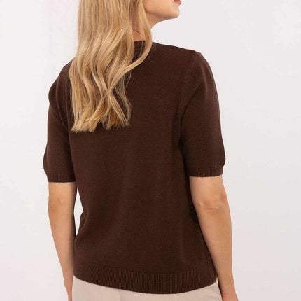 Short sleeve sweater model 216754 - Très Elite