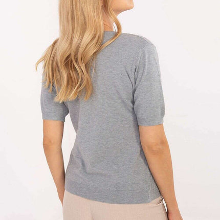Short sleeve sweater model 216767 - Très Elite