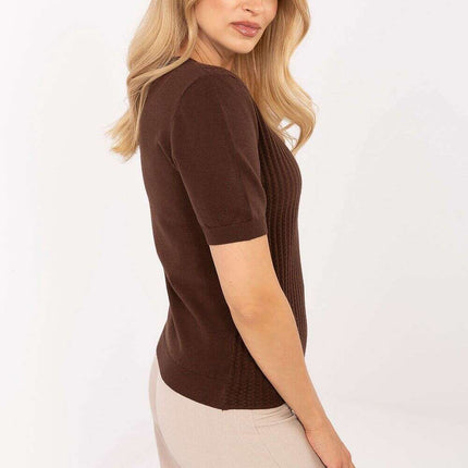 Short sleeve sweater model 216774 - Très Elite