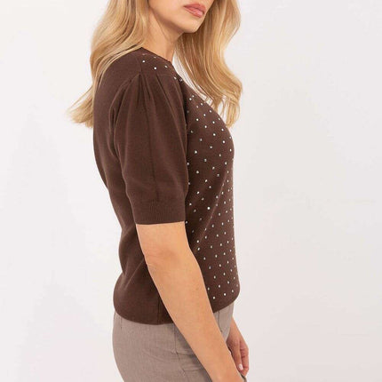Short sleeve sweater model 216782 - Très Elite