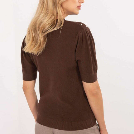 Short sleeve sweater model 216782 - Très Elite