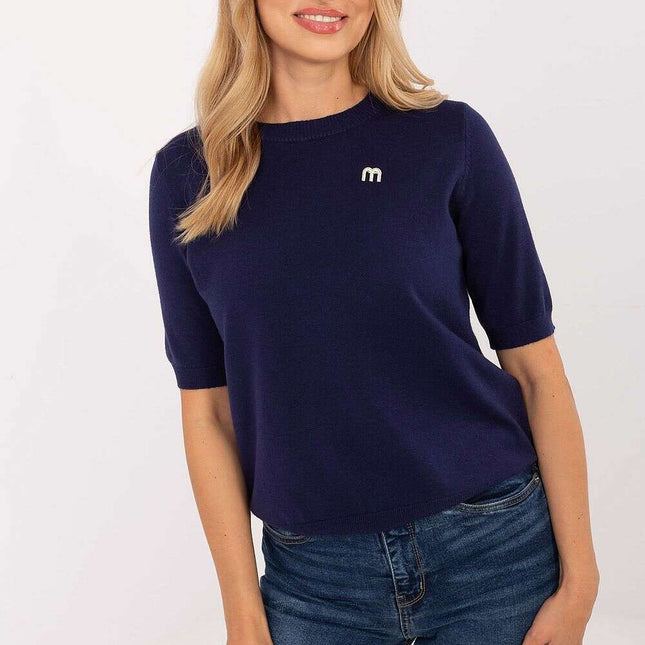 Short sleeve sweater model 216850