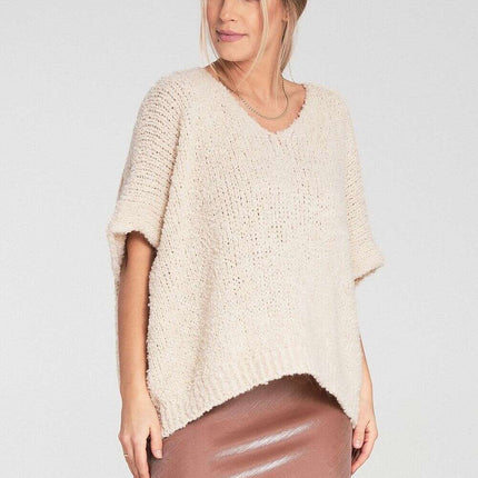 Short sleeve sweater model 217070 - Très Elite
