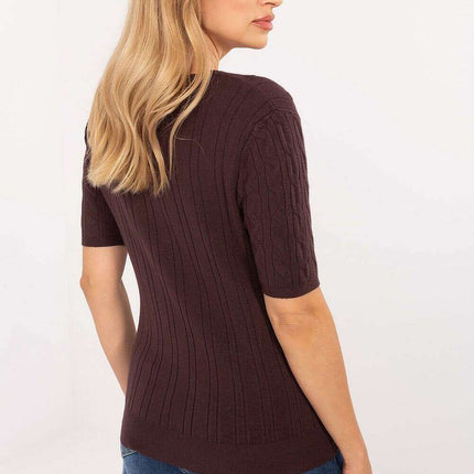 Short sleeve sweater model 217328 - Très Elite