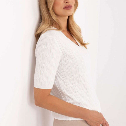 Short sleeve sweater model 217330 - Très Elite