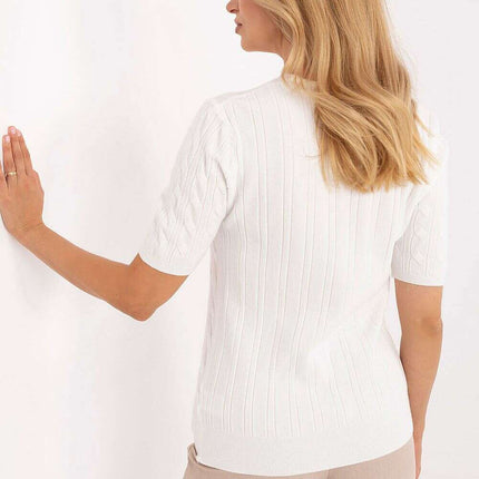Short sleeve sweater model 217330 - Très Elite
