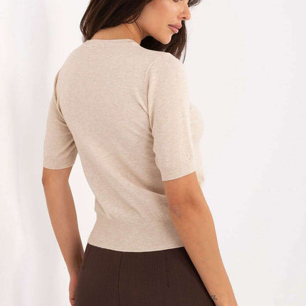 Short sleeve sweater model 217628 - Très Elite