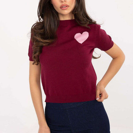 Short sleeve sweater model 219594 - Très Elite