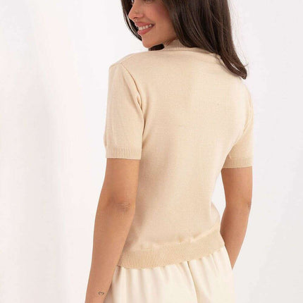 Short sleeve sweater model 219595 - Très Elite