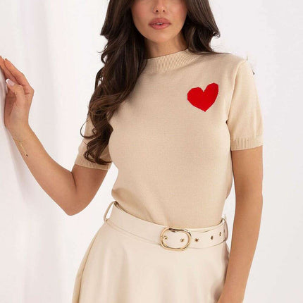 Short sleeve sweater model 219595 - Très Elite