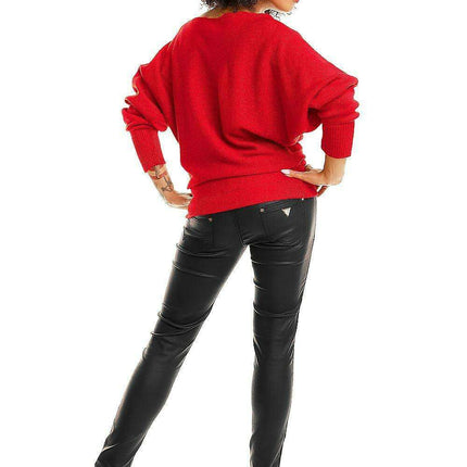 Shoulder Peek Elegance Kimono Sweater: Cozy Charm with a Playful Flair - Très Elite