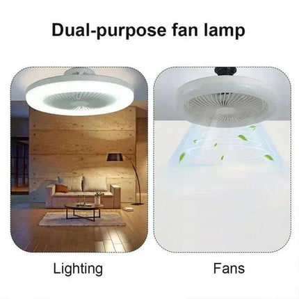 Silent 3-in-1 Ceiling Fan Light with Remote Control for a Tranquil Home Environment - Très Elite
