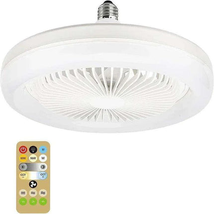 Silent 3-in-1 Ceiling Fan Light with Remote Control for a Tranquil Home Environment - Très Elite